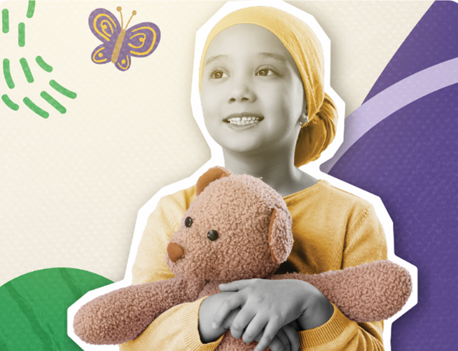 Niña del programa Paliativo Pediatrico